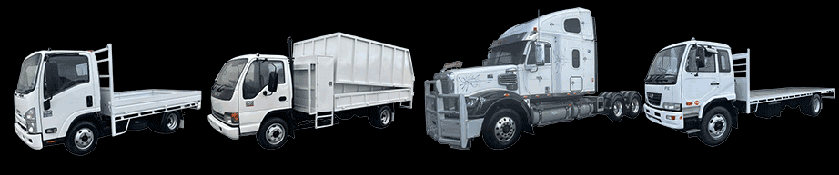 white trucks
